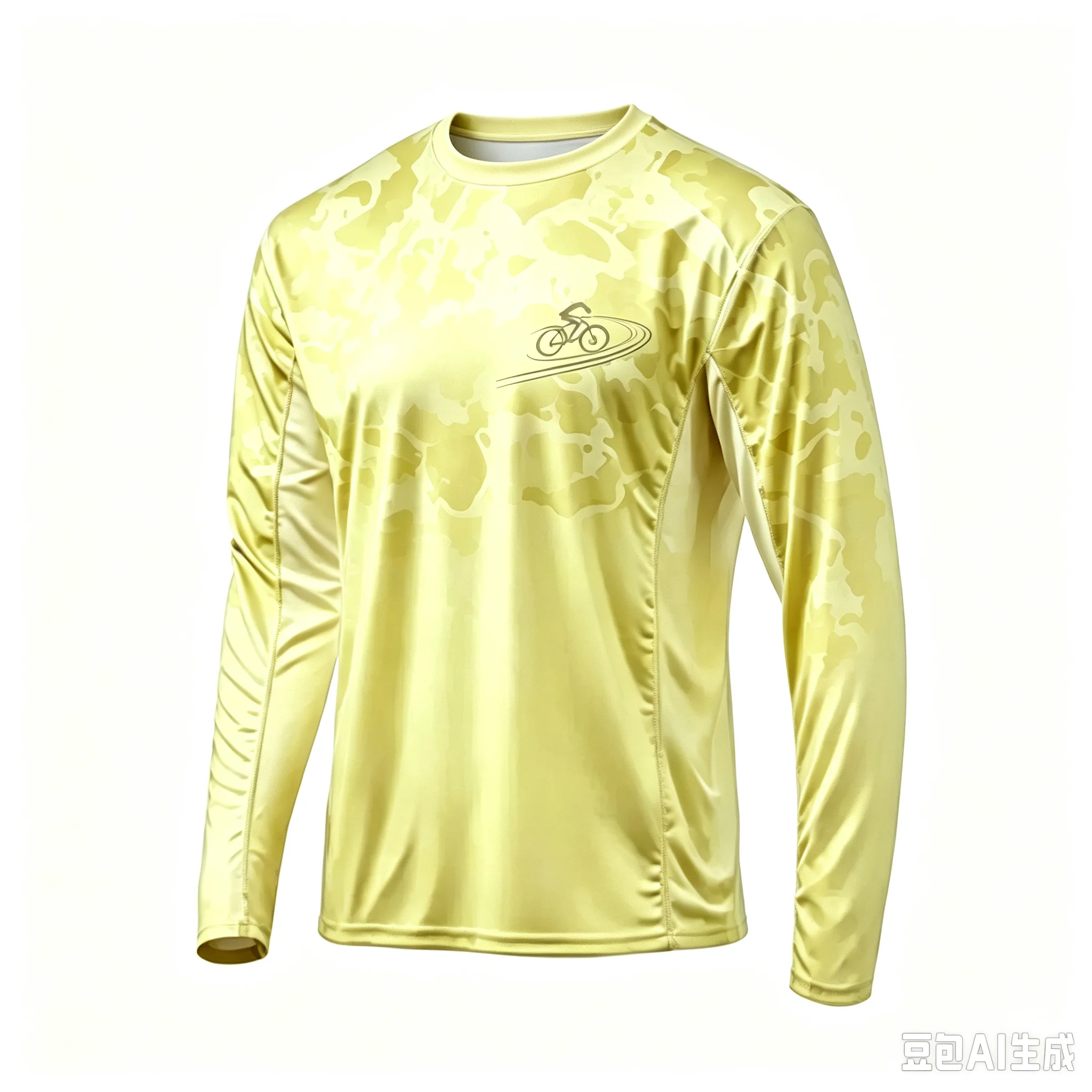 Atmungsaktives Langarm-Radtrikot/T-Shirt für Herren, Damen und Kinder – Outdoor-Sport-Oberteil / MX-Basisschicht (Frühling/Herbst) – Detail 6