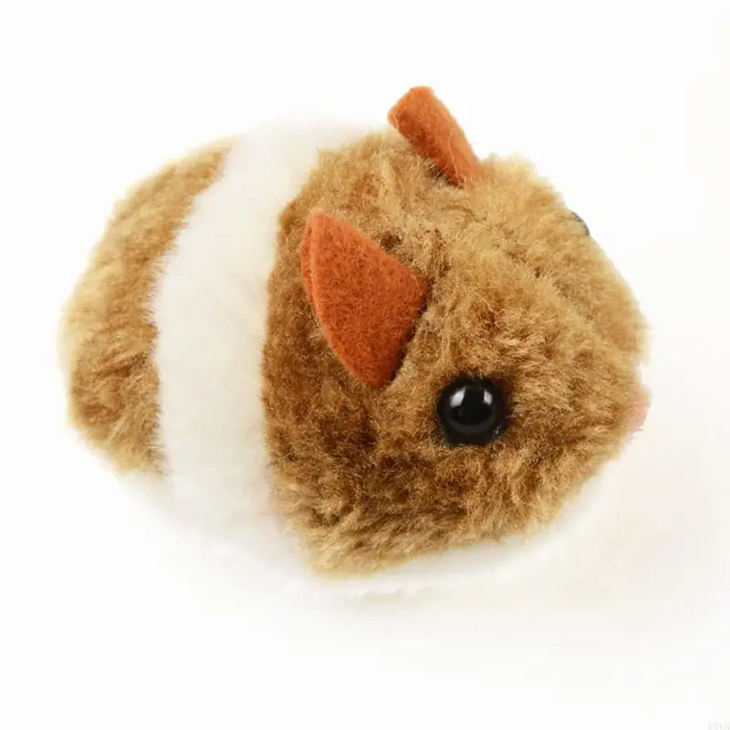 E06B ของเล่นแมวอินเทอร์แอคทีฟหนูที่เคลื่อนไหวจับได้ของเล่นสำหรับลูกแมวในร่ม