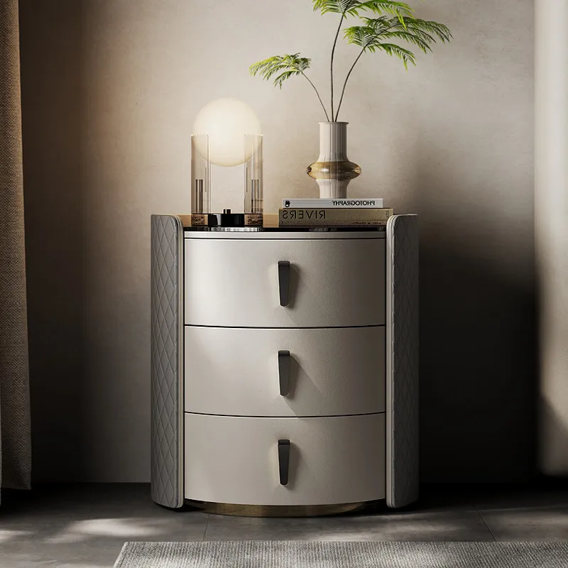 Mid Century Luxury Night Table Design Italian Aesthetic Elegant Bed Side Tables Premium Trendy Mesita Nochemodern Furniture