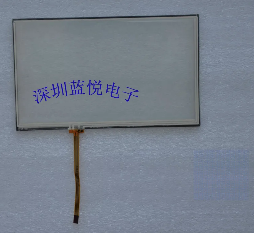 

7-дюймовый периферийный сенсорный экран GPS-навигатора 165*100, резистивный сенсорный экран, выход в левом нижнем углу