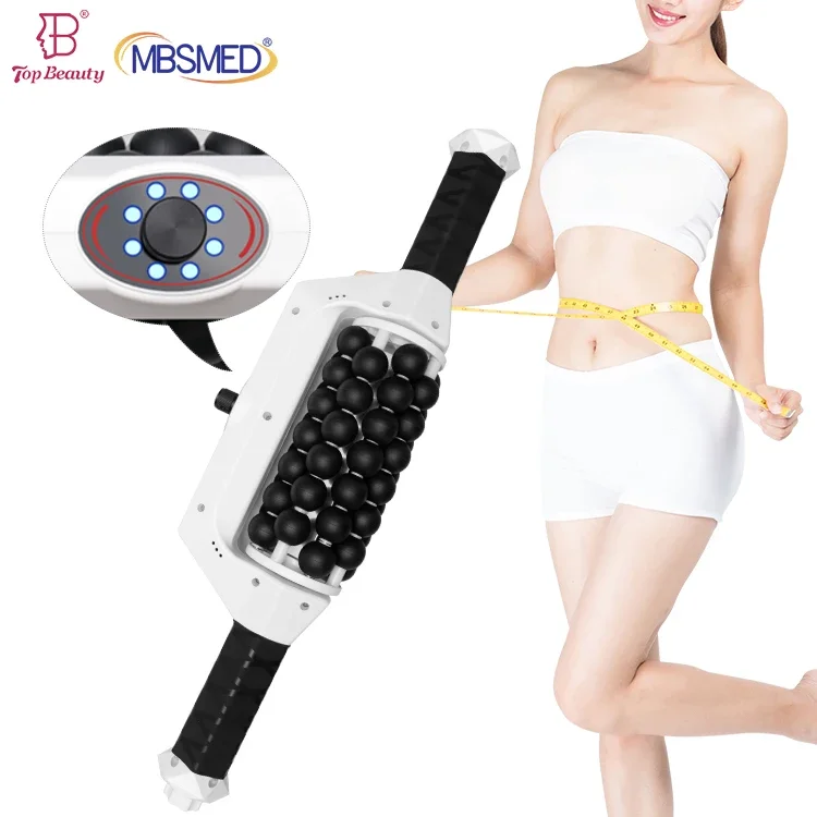 

New Arrival Deep Tissue Vibrating Rolling Body Massager Body Micro Vibration Inner Ball Roller Machine