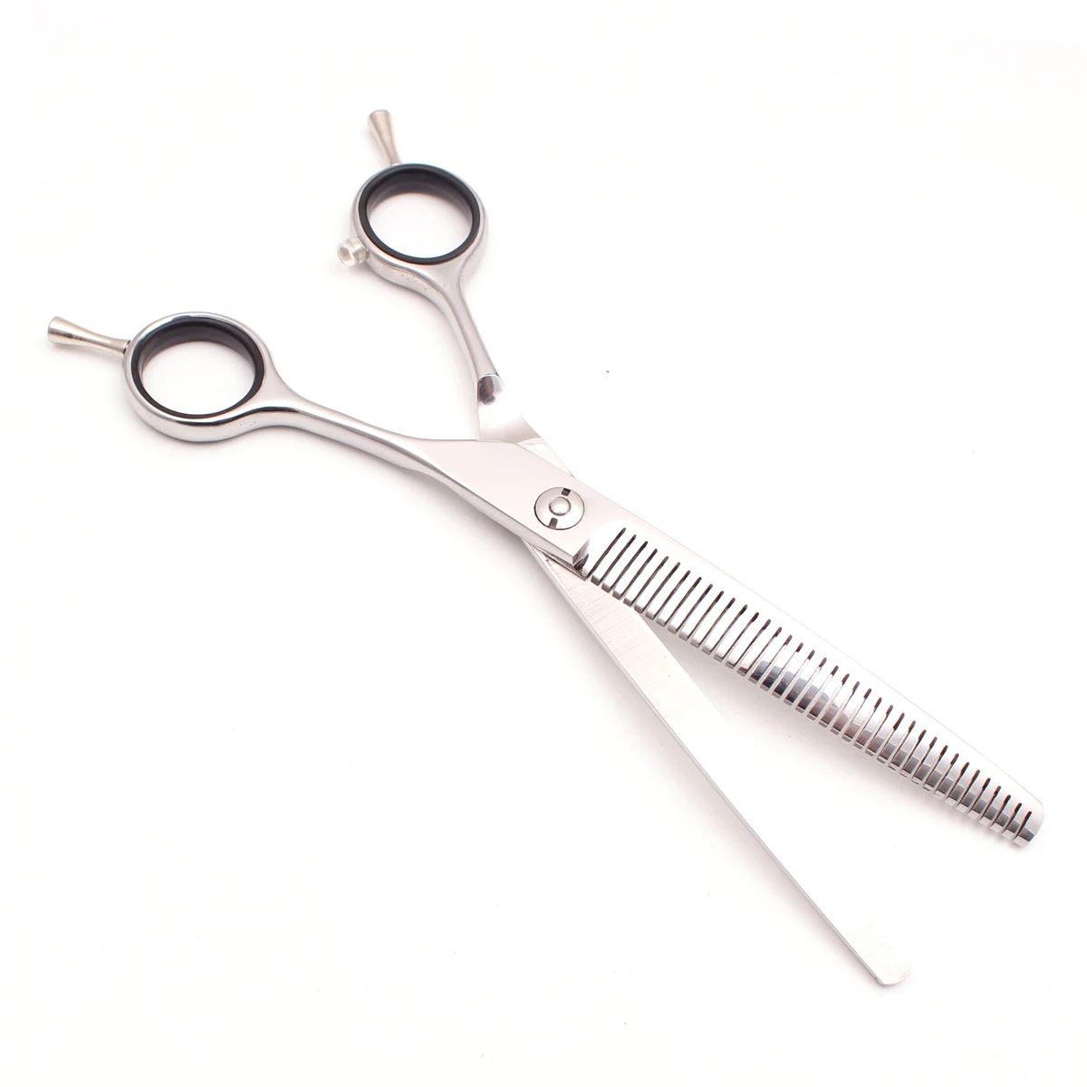 Imagem -06 - Dog Grooming Scissors Japão Curva Inoxidável Thinning Scissors Bend Down Chunker Shears Pet Tesoura de Cabeleireiro Profissional