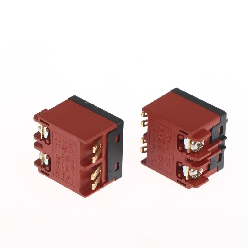 New 1/2/5Pcs Push Button Switches Angle Grinder Switch Replacement Parts 6-100 Polisher Angle Grinder Accessories Power Tool