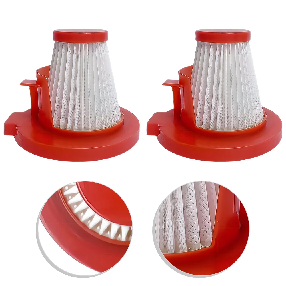 쉬운 청소 빨간색 무선 진공 걸레 클리너 액세서리 필터 교체 세트 용 견고한 교체 부품
