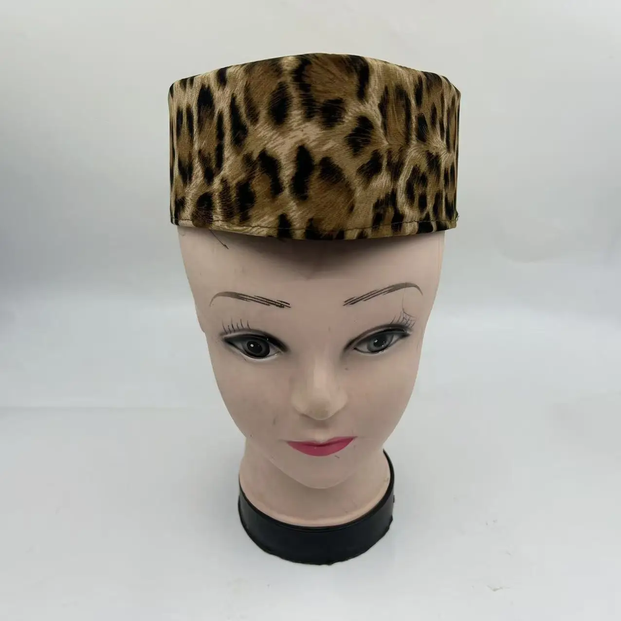 شحن مجاني ليوبارد طباعة قارب قبعات للرجال النساء قبعة مسلم الماليزية الصلاة كوفي كيباه الإسلامية المملكة العربية السعودية عمامة 03629 #5