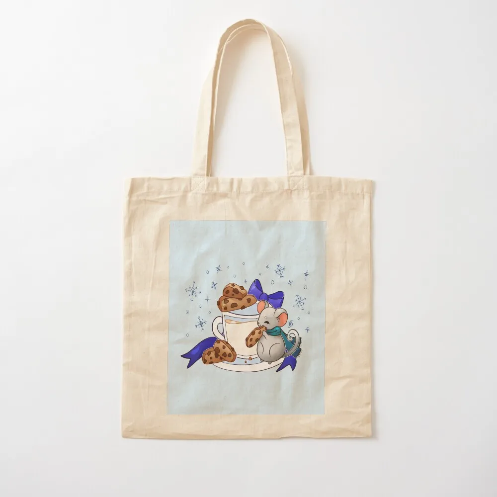 Holiday Cookie Mouse Tote Bag cute tote bag free delivery bags Lady bag