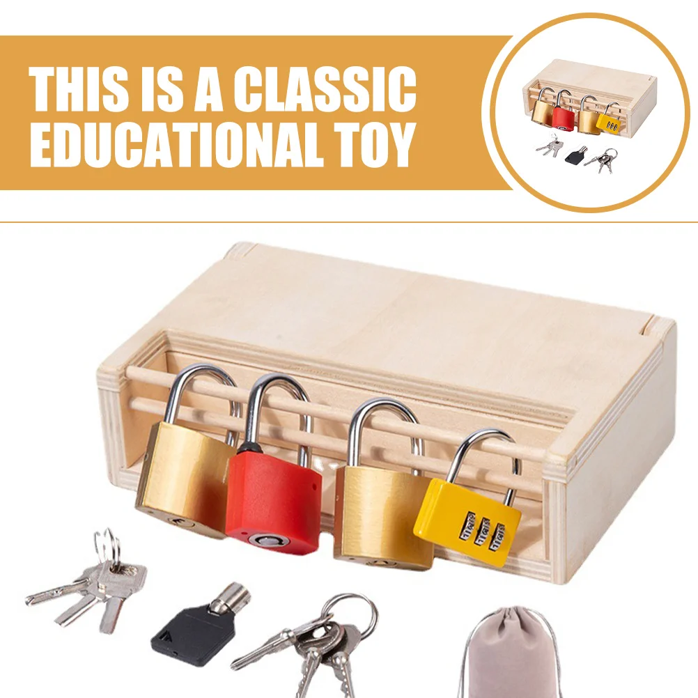 

1 set 1 Set Of Wooden Kids Educational Early Learning Toddler Interactive Shape Matching Hands-On Plaything Household