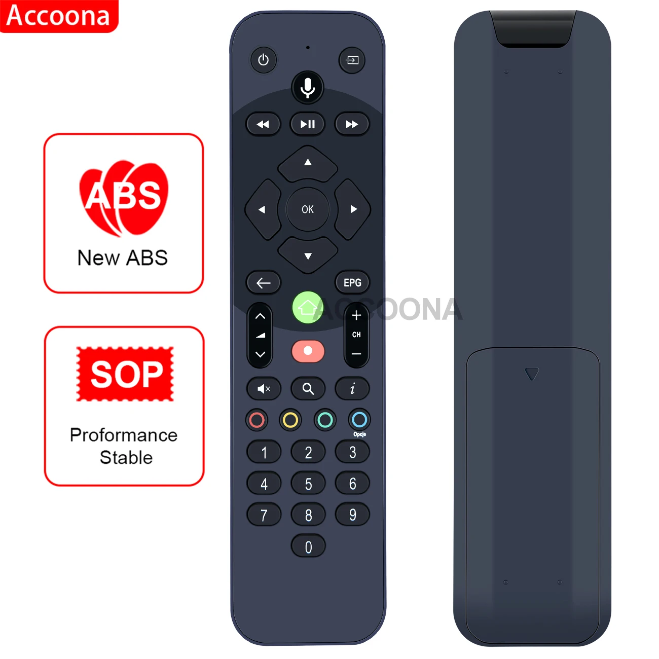 Remote control for Cyfrowy Polsat BOX 4k Bluetooth decoder