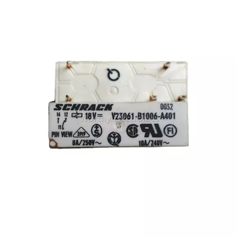 

Free Shipping 10PCS/LOT 18VDC 8A 5PIN Relay V23061-B1006-A401