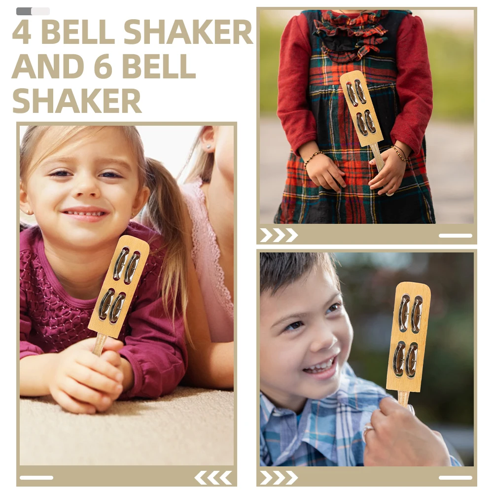 

2 Pcs Bellboard Cymbal Teaching Tool Kids Toys Small Percussion Instruments Child Baby Music