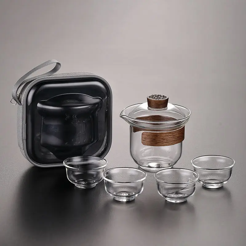 Upscale Tea Sets Ceramic Kung Fu Teaset Teacup Porcelain Service Gaiwan Tea Cups Mug of Tea Ceremony Teapot