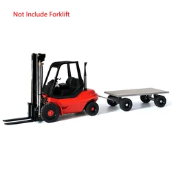 1/14 RC Metal Trailer for RC Hydraulic Forklift DIY TAMIYAYA LESU Model Radio Control Transport Truck Vehicle Toys TH18490