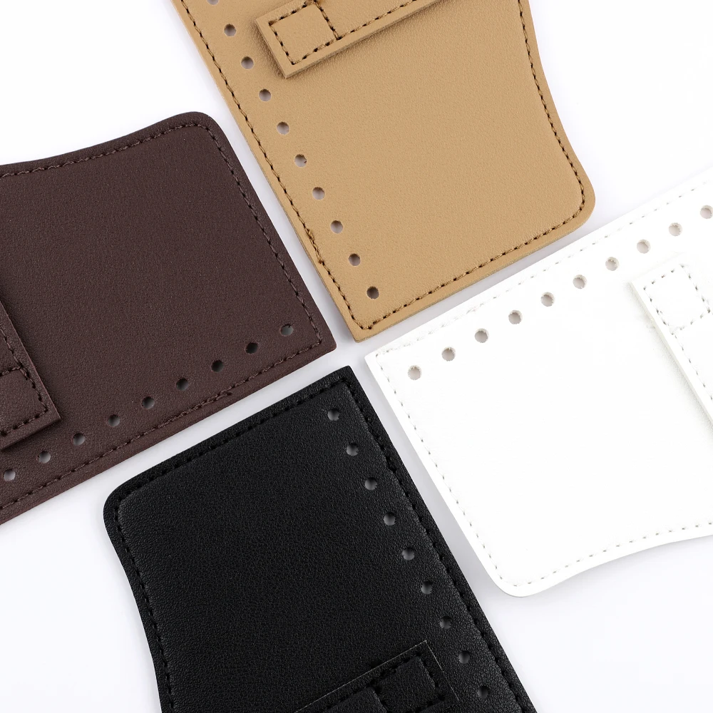 2Pcs Detachable PU Leather Bag Handle Bag Cover Bag Accessories Bag Flap High Quality Replacement Accessories for DIY Handbag