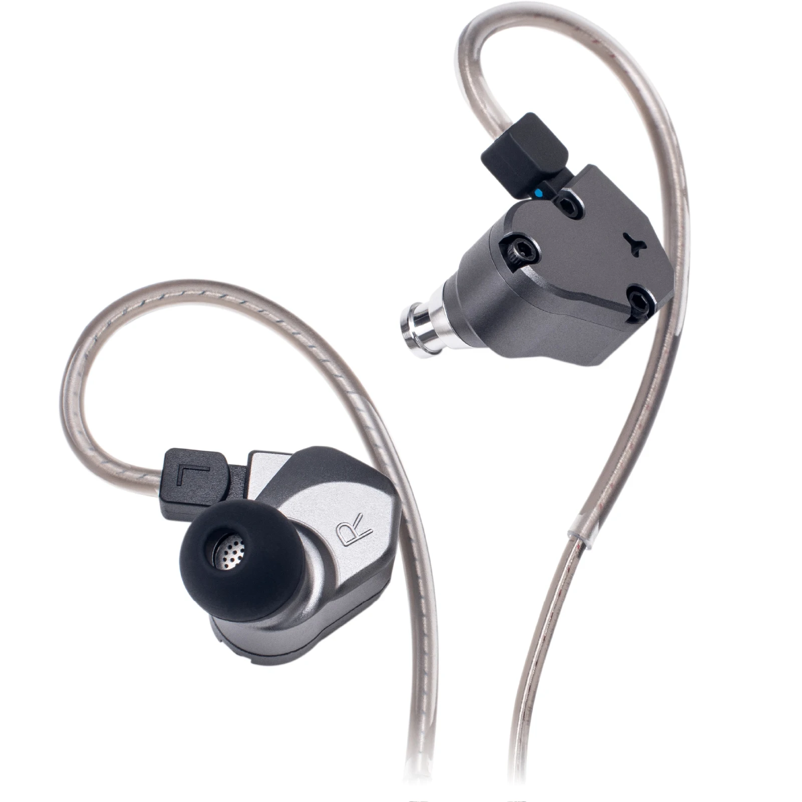 

TINHIFI C2 Mech Warrior Hifi наушники LCP PU композитные диафрагменные наушники-вкладыши с 0,78 2-контактным кабелем Позолоченные наушники IEM