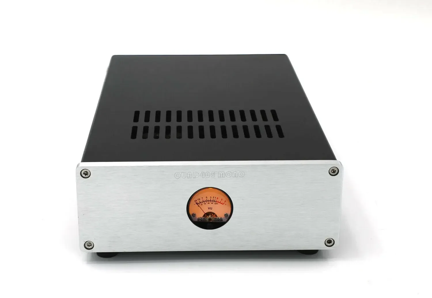 Mono Class  QUAD-405 Power amplifier 80W Base on QUAD405 Power amp With VU Level Meter