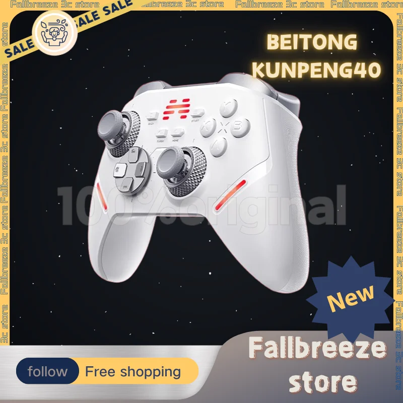 Betop Beitong Kunpeng40 Game Controller Wireless Controller Bluetooth Switch Controller 1000hz Pc Controller Pc Version Custom