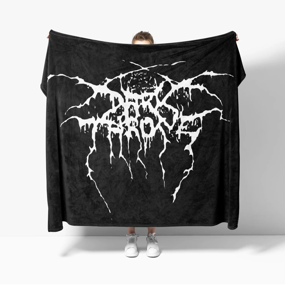 Heavy Rock Band D-Darkthrones Flannel Blanket for Sofa Decoration Film Blanket Rock Band Throw Blankets For Bed