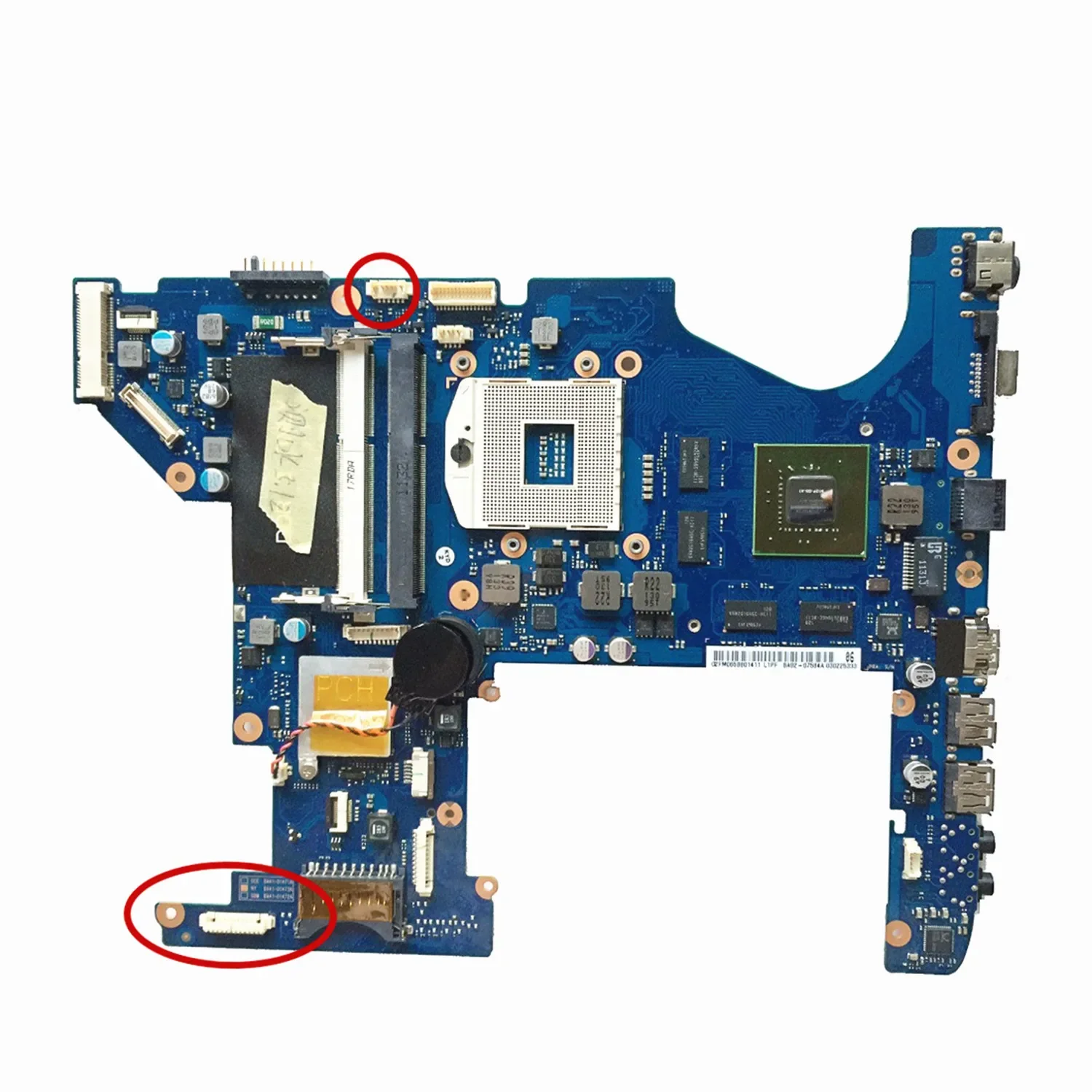 Original for Samsung RF511 RF711 laptop main board BA92-07584A BA92-07584B GT540M 2GB HM65 100% test fast ship