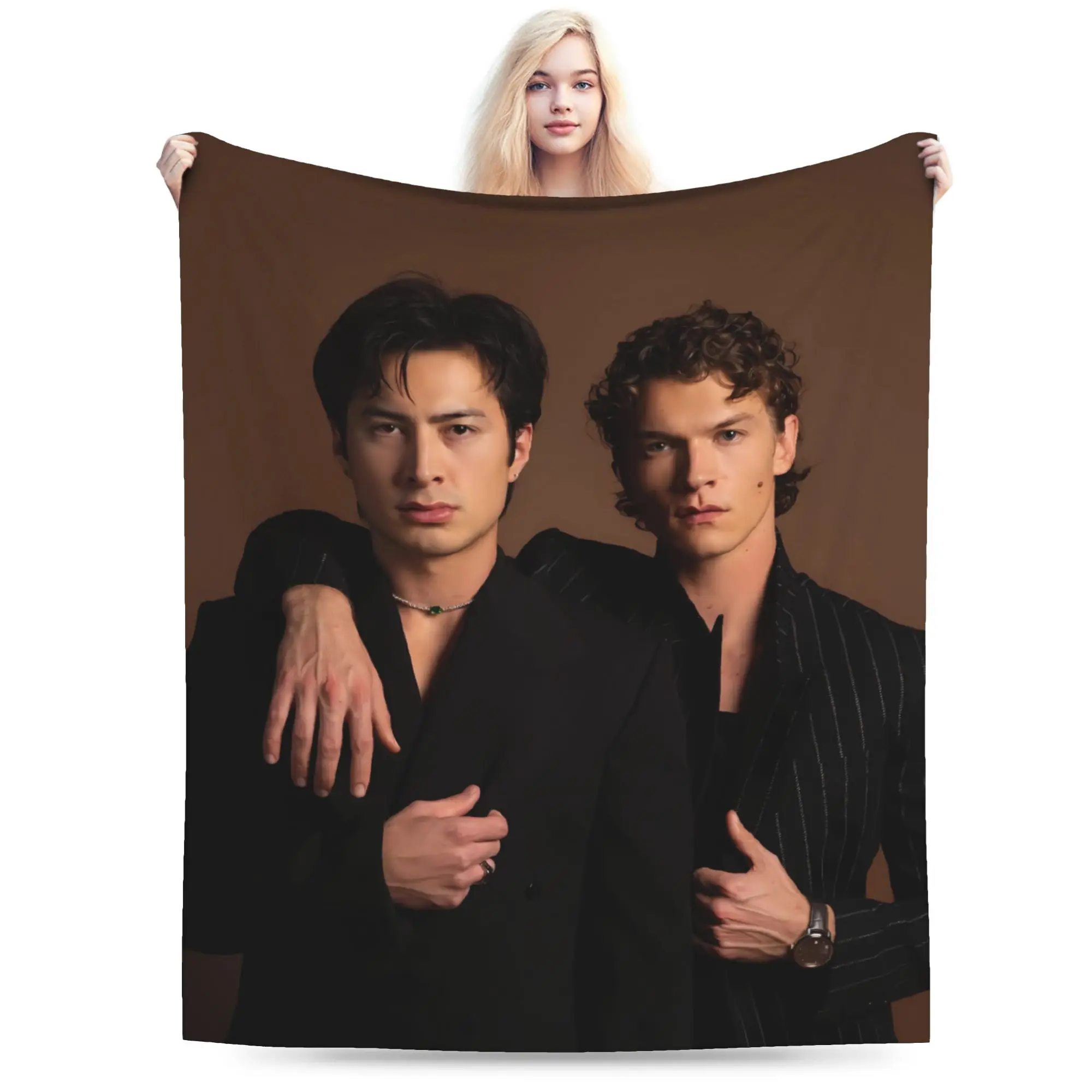 Soft Blanket Picnic Heated Rivalry Bedding Throws  Flannel Bedspread For Couch Chair Street Trend Sofa Bed Cover