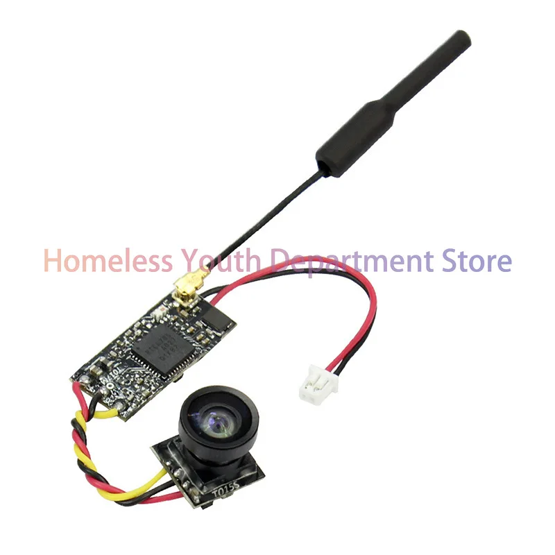 5.8G 25mw split picture transmission 48CH crossing machine hollow cup small brushless FPV car modified camera