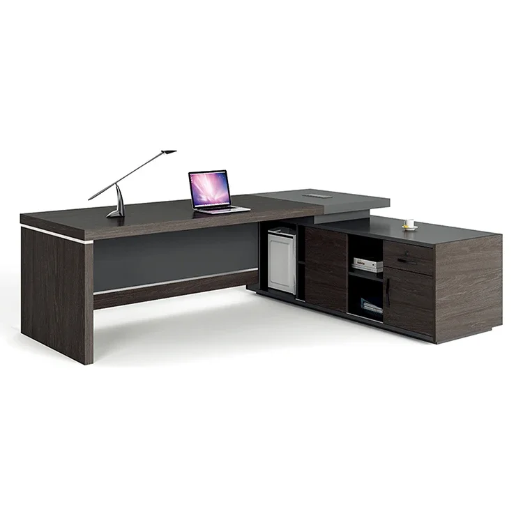2026 Hot Sale Office Furniture 4 Sizes Boss Table Manager'S Desk Executive Office Table