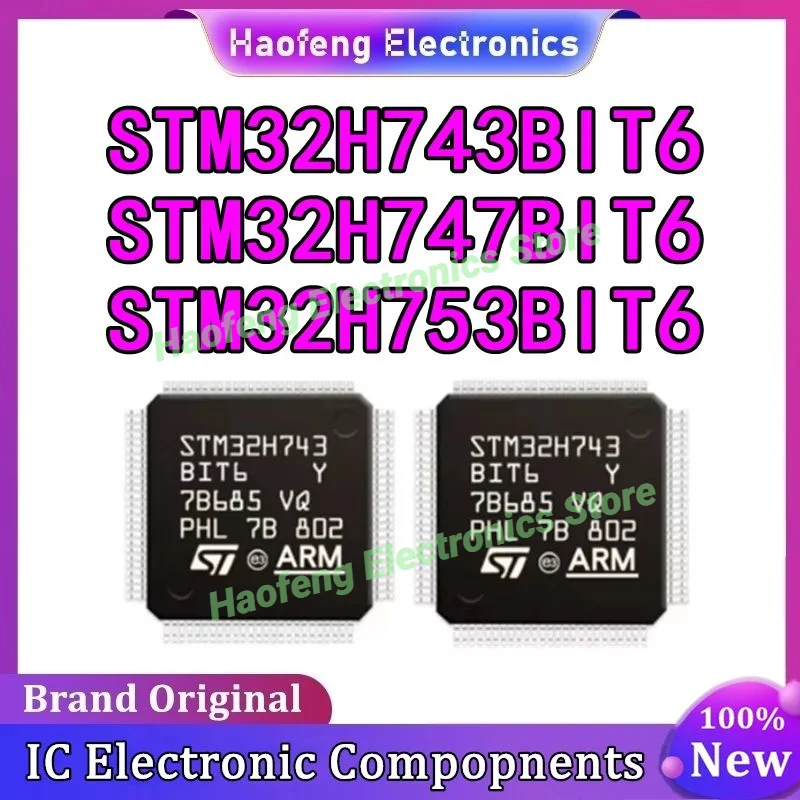 

STM32H743BIT6 STM32H747BIT6 STM32H753BIT6 STM32H743 STM32H747 STM32H753 STM32H STM32 STM IC MCU Chip LQFP-208 Original in stock