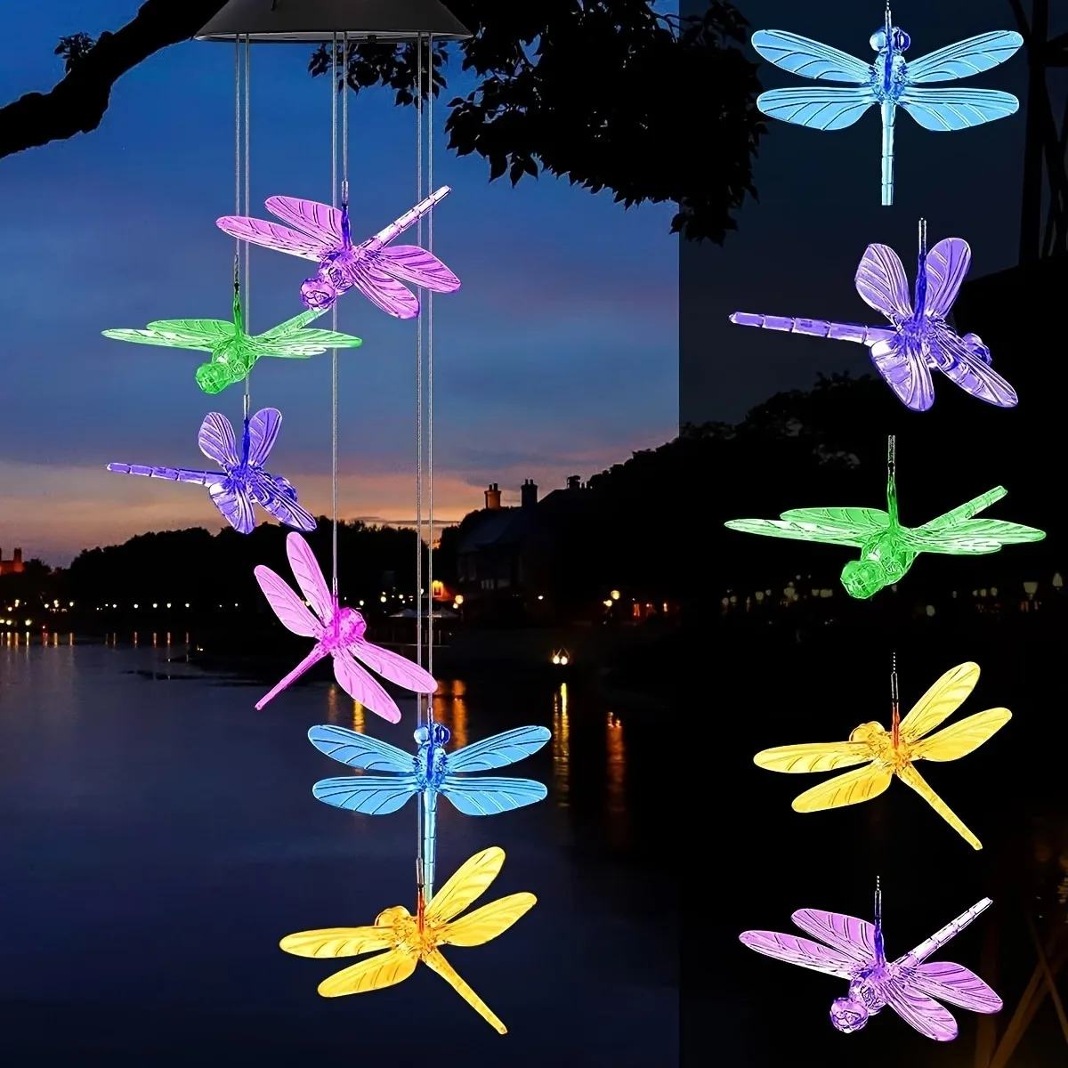 1Pc Wind Chimes Out… - image