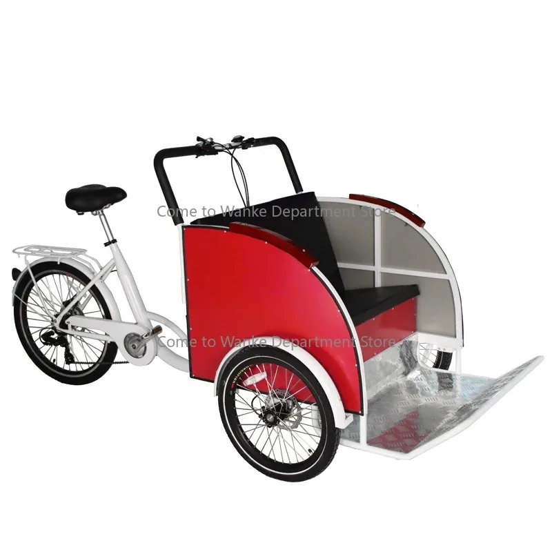 

Three Wheel Tricycle Motorcycle Velo Taxi for Passenger Battery Operated E Rickshaw Price