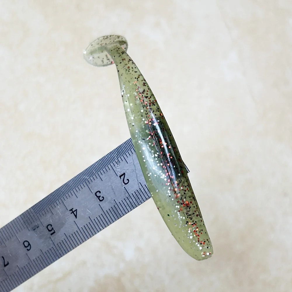 6 قطعة السحر لينة سيليكون الطعم الصيد السحر 9 سنتيمتر 4.2 جرام Wobblers الكارب الصيد لينة إغراء سويم الطعوم البلاستيكية الاصطناعية #4