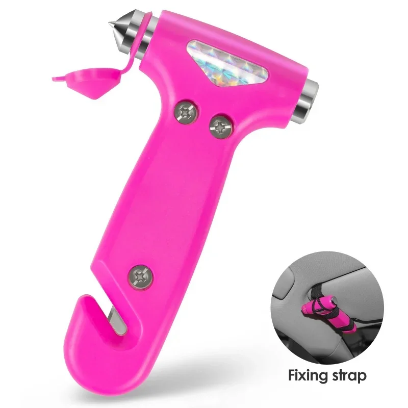 

Multi-function Hammer Two-in-one Safety Hammer Rescue Hammer Car Escape Hammer Window Breaker Vehicle Emergency Tool