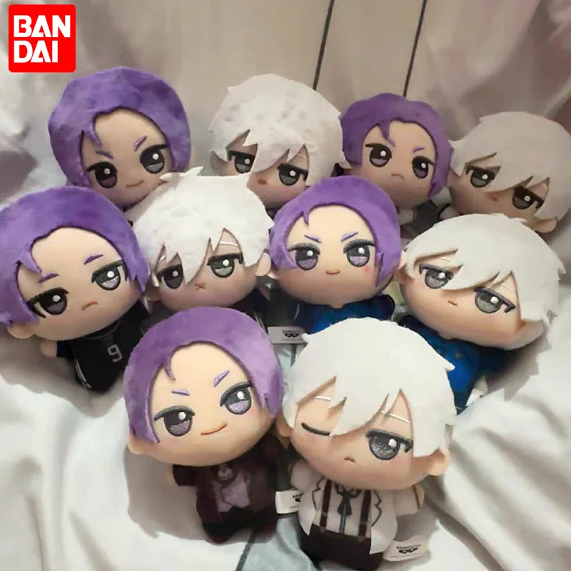 

Bandai BLUE LOCK Anime Dolls Plush Cotton Keychain Bag Pendant Nagi Seishiro Mikage Reo Cospaly Cartoon Maumet Toys