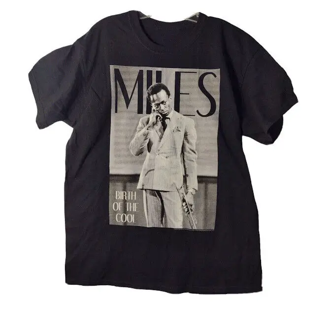 

Birth Of The Cool Miles Davis Jazz Shirt Classic Black Unisex S-5XL 2C019