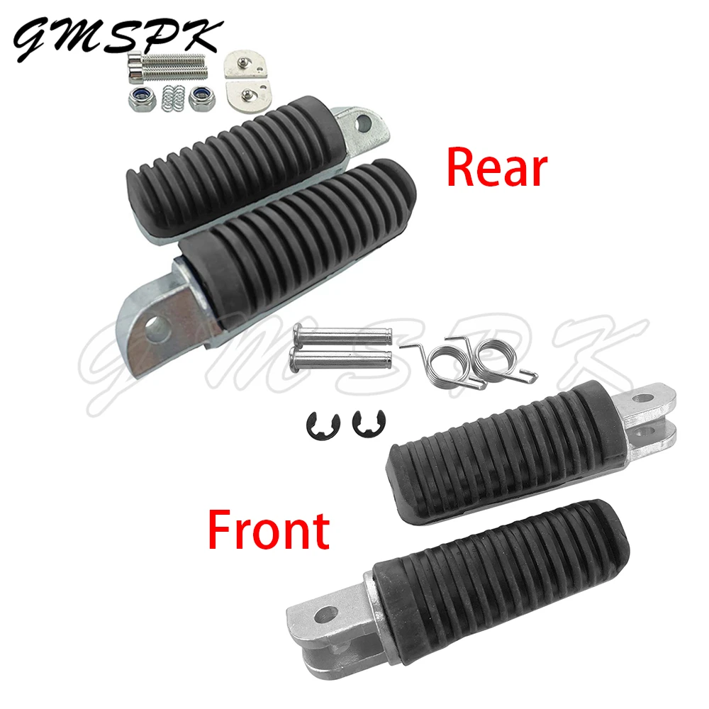 Motorcycle Rear Passenger Footrest Foot Pegs Fit for Yamaha FJR1300 FZ1 FZ6 FZ400 FZ6R XJR1200 XJR1300