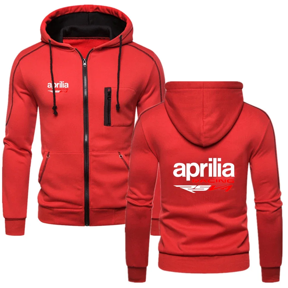 Aprilia Racing-Vêtements d\'extérieur à fermeture éclair pour homme, RSV4, 2024