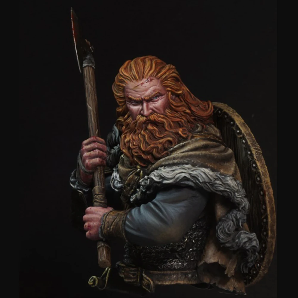 1/10 le VIKING, buste de figurine modèle en résine, GK, thème historique, kit non assemblé et non peint