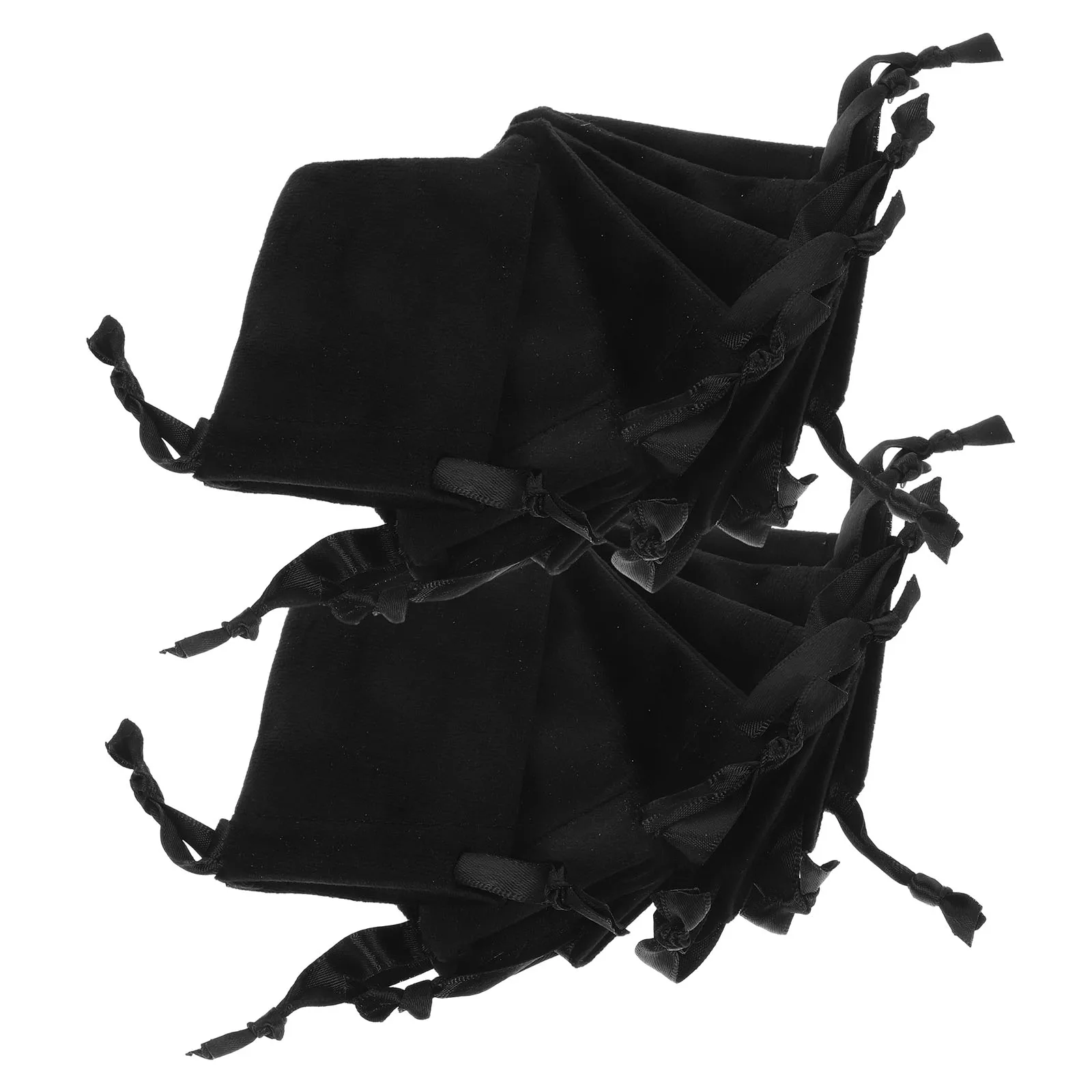 

10pcs Drawstring Bags Soft Storage Pouches For Jewelry Earrings Coin Small Accessories Packaging Party Favors Storage