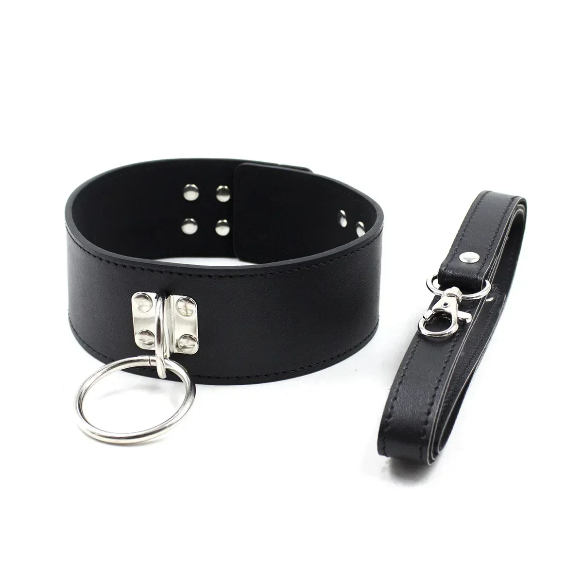 Leder Erwachsene Slave Kragen Bondage Sex Hals Ring für Frauen Männer Erwachsene Spiel Spielzeug Neuheit Sex Produkte für SM Spiele