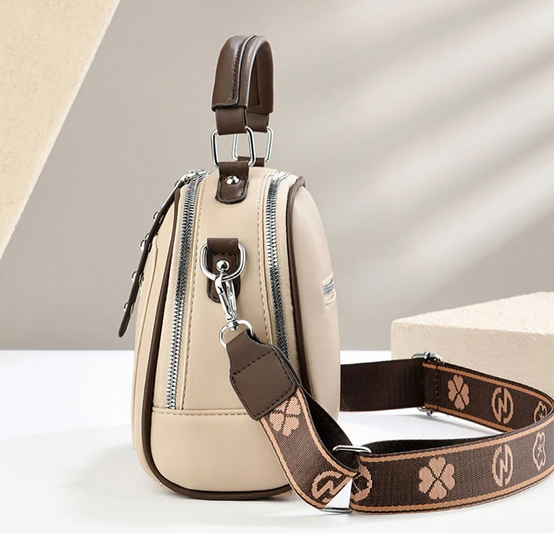 New Women bag Handbag for women 2025 sac a main Casual leather Printed monogram single shoulder straddle bag