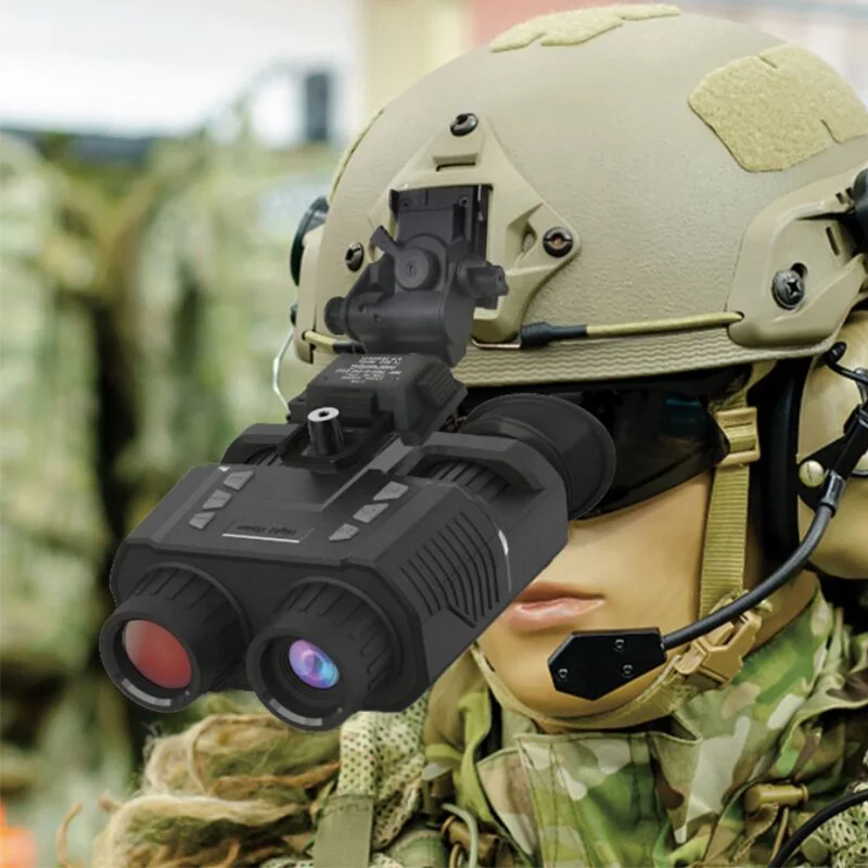 NV8000 NGV For Helmet Naked Eye 3D HD Night Vision Device Hands-Free Binocular