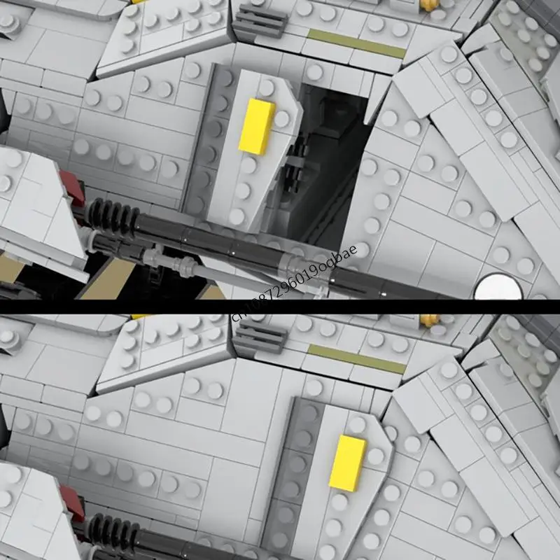 جديد 4697 قطعة فيلم معركة النجوم الشهيرة Moc Ut في نموذج عربة لتقوم بها بنفسك أفكار إبداعية لعبة أطفال هدية عيد الميلاد هدية الكريسماس اللبنات