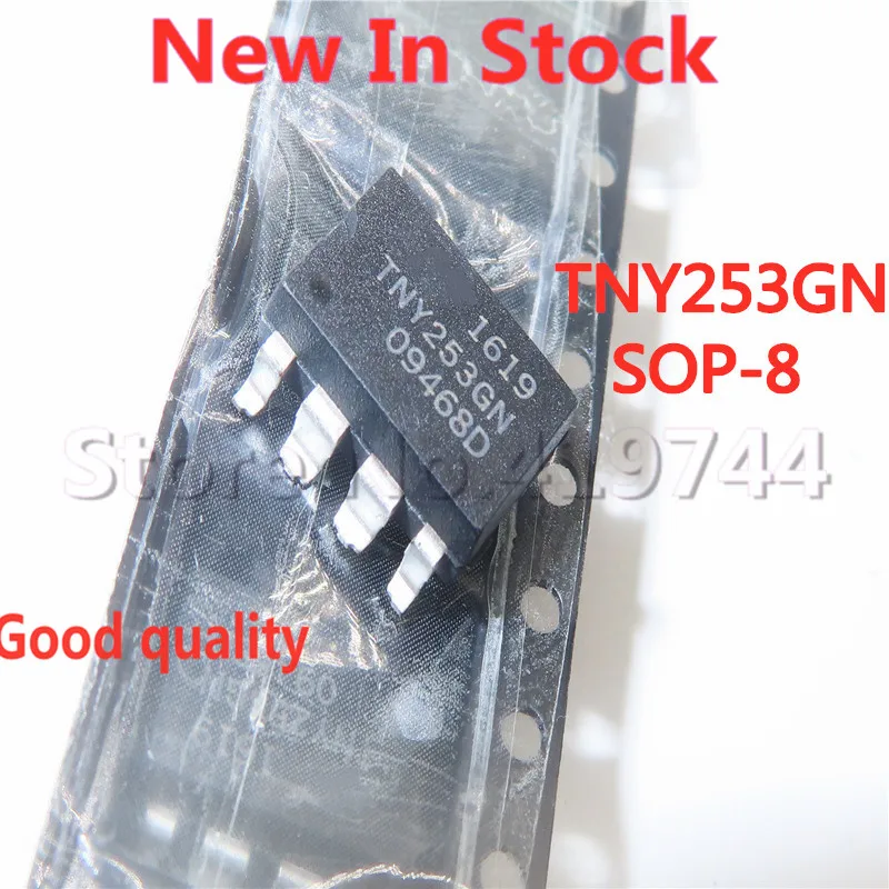 5PCS/LOT TNY253GN TNY253 SOP-8 SMD power chip In Stock NEW original IC