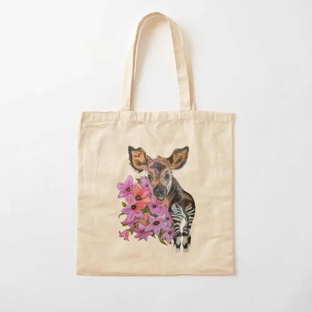 Baby Okapi Tote Bag canvas tote women free delivery bags Canvas