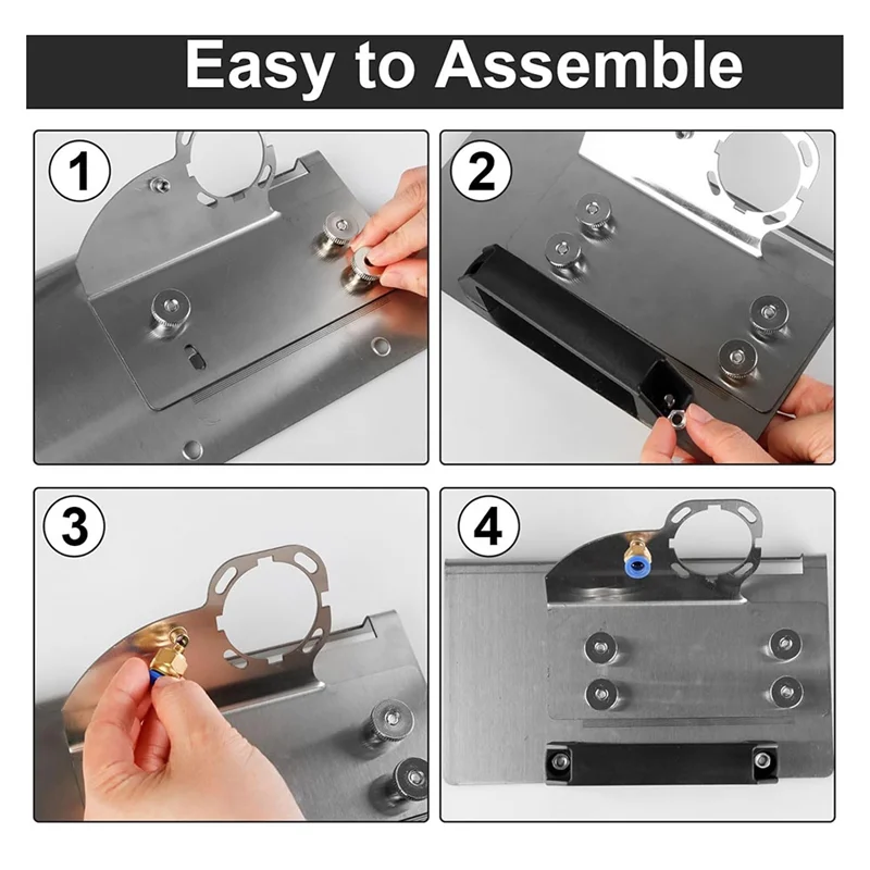 

A96I-45 Degree Tile Chamfer Tool, Angle Grinder Holder For 45° Chamfer Cutting Of Tiles, For 100 Types Of Angle Grinders