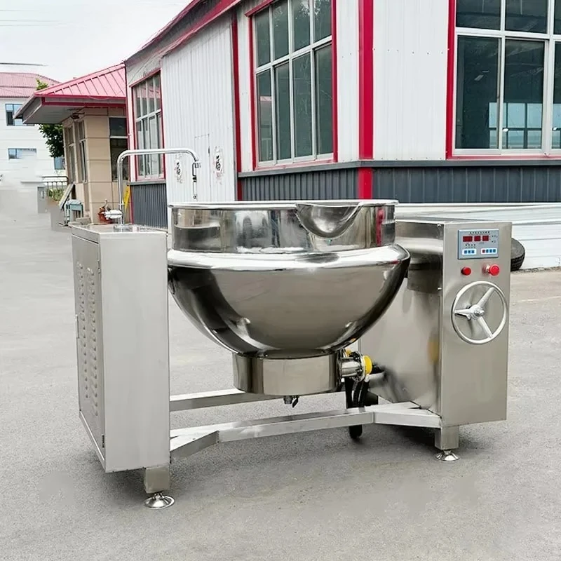 Professional Food Processing and Cooking Machinery for Making Soups Porridges and Sauces