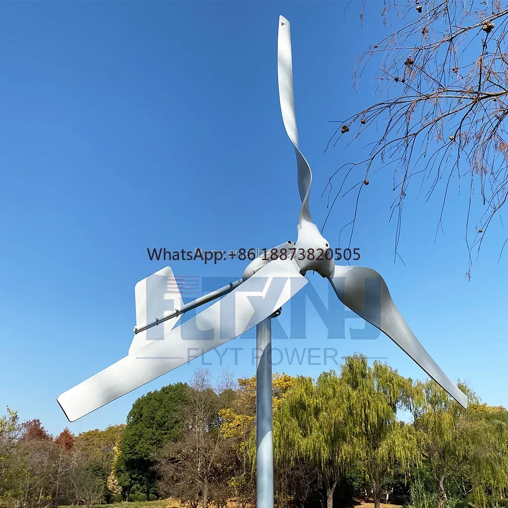 2000W Wind Turbine Power Wind Generator 1000W 24V 48V 220V 3000W Low Speed Wind Turbine Generator 2000 Watts