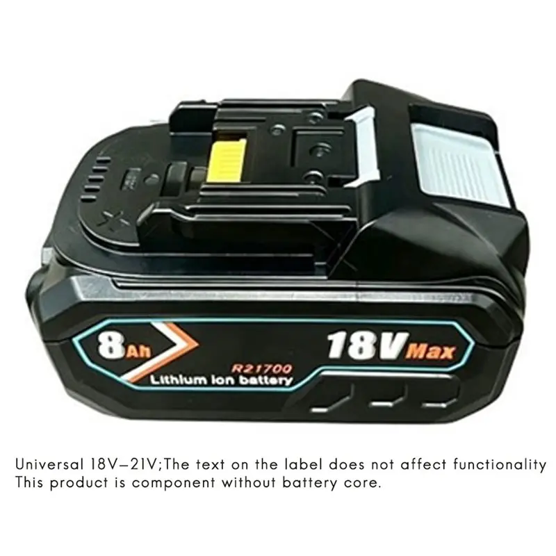 Summer sale 2X 10Core Battery Storage Box Case For Makita 21700 Power Tool With 4MOS 6Alloy Battery Protection Board 9A