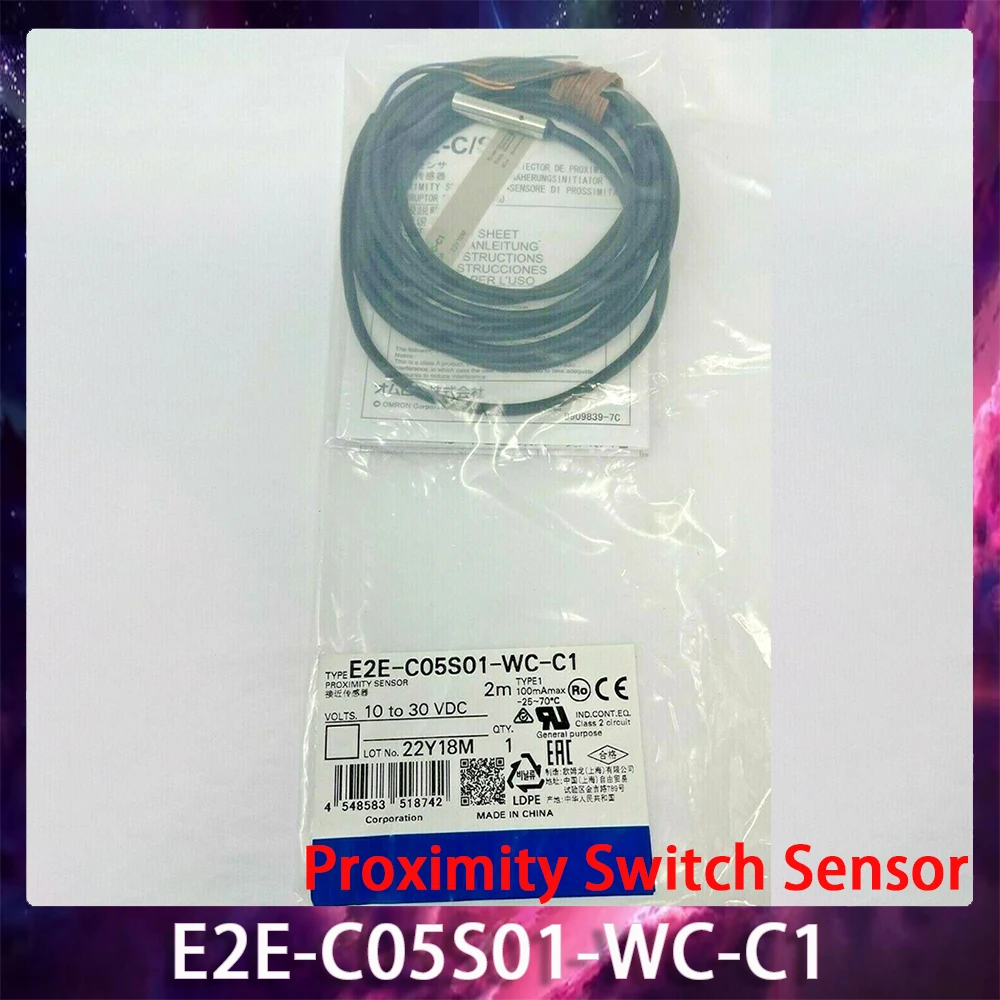 New Proximity Switch Sensor E2E-C05S01-WC-C1 M5 NPN Normally Open