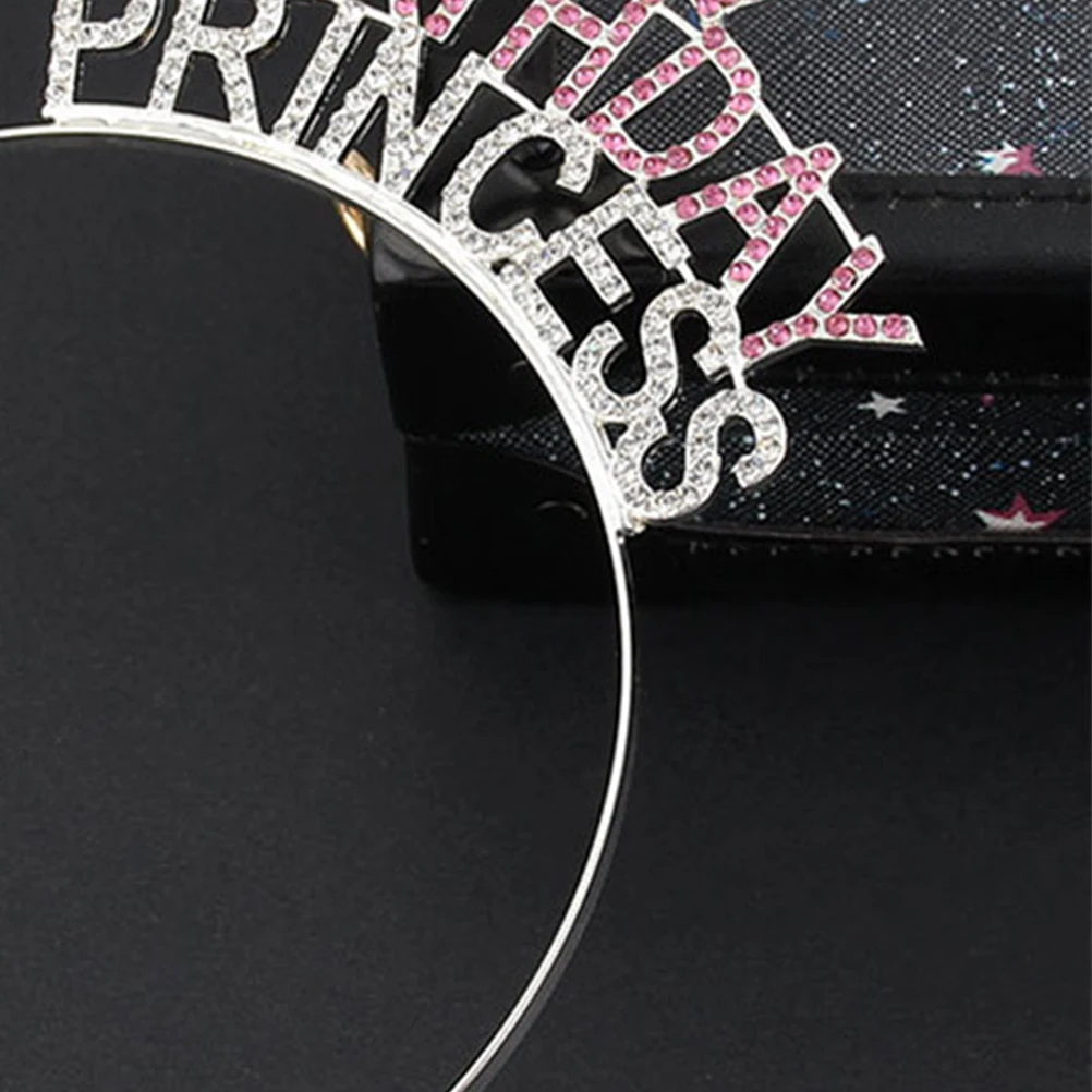 

Princess Crown Accessory Birthday Party Headb Party Supplies Fashion Hoop Stylish Costume Alloy Supplies Lovely Gifts