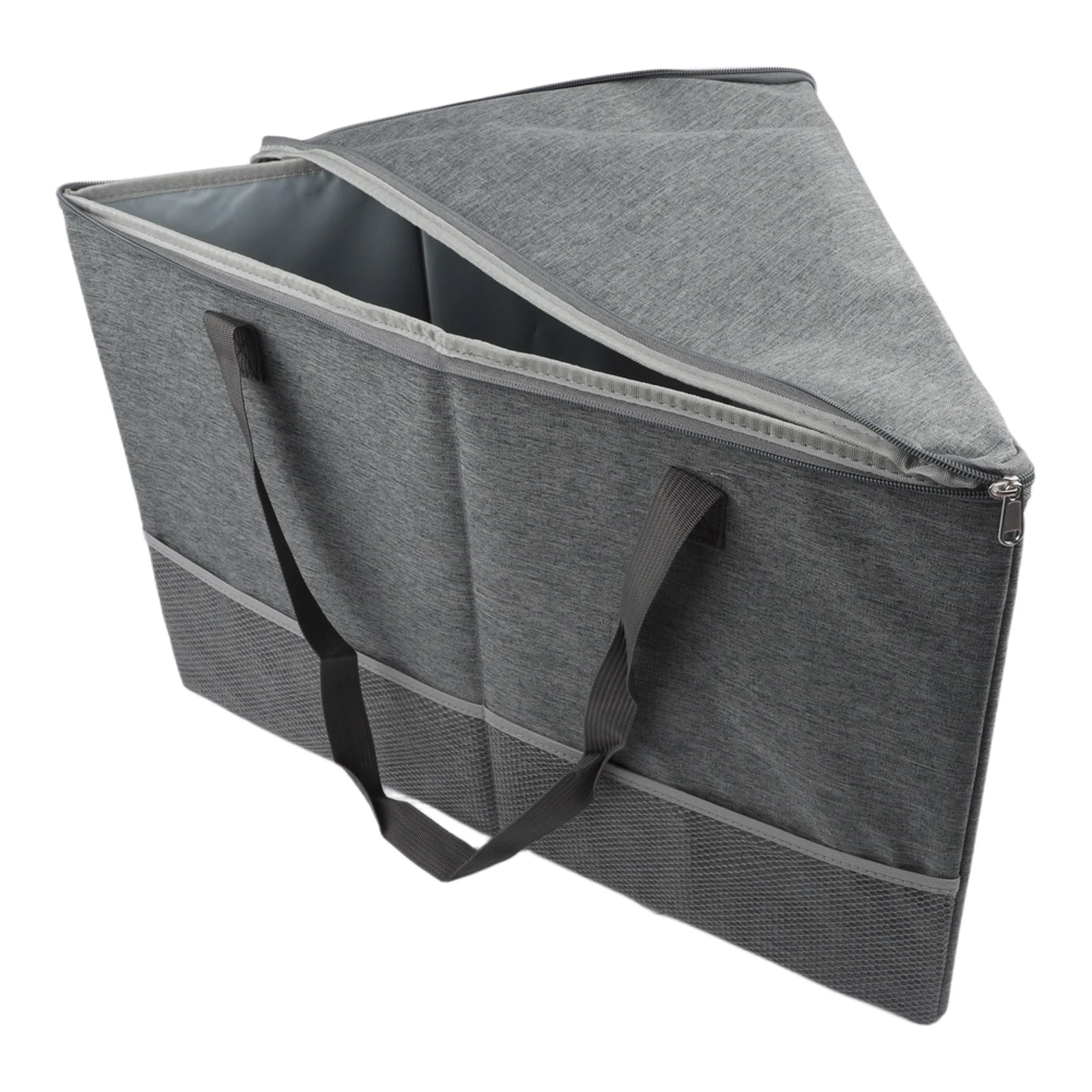 Hanger Organizer for Closet Storage Triangular Design with Lid for Efficient Space Utilization and Sturdy Structure
