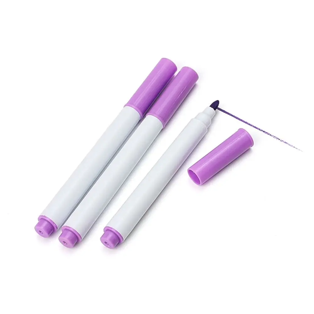 Water-soluble Refill Fabric Marker Pen Quilting Sewing Tools Automatic Disappearing Pen Needlework DIY